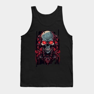 Taking a trip back in time with this skull Tank Top